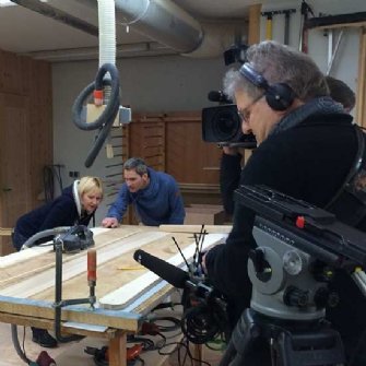 ORF bei der Arbeit!