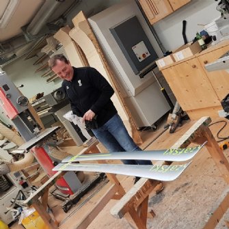 Design-Schutzfolie abziehen und bewundern © skiwerk