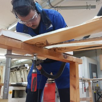 Beim Ski ausschneiden © skiwerk