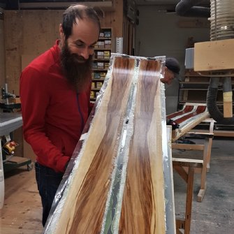 Beim auspacken der frischen Ski! © skiwerk