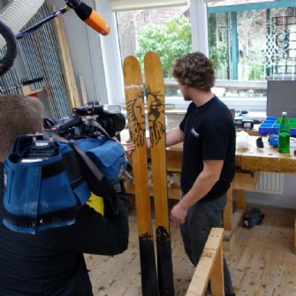 Ein superschöner Ski - der ZDF war begeistert!