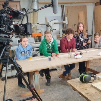 Zeitlos Dreh mit den Kids © skiwerk